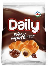 Immagine: MINI CROISSANT GR.185 CIOCCOL.DAILY